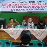 Sosialisasi pengurangan sampah 